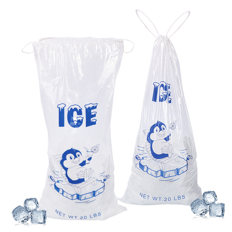 Ice Bag with Drawstring