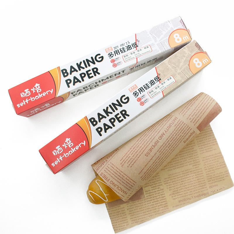 Parchment Baking Paper with Serrated Cutter
