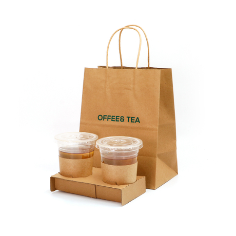 Kraft Paper Bag With Handle