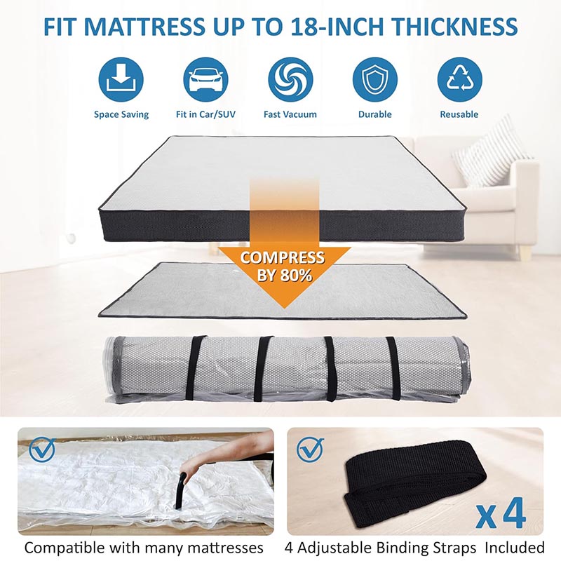 Heavy Duty Mattress Vacuum Bag